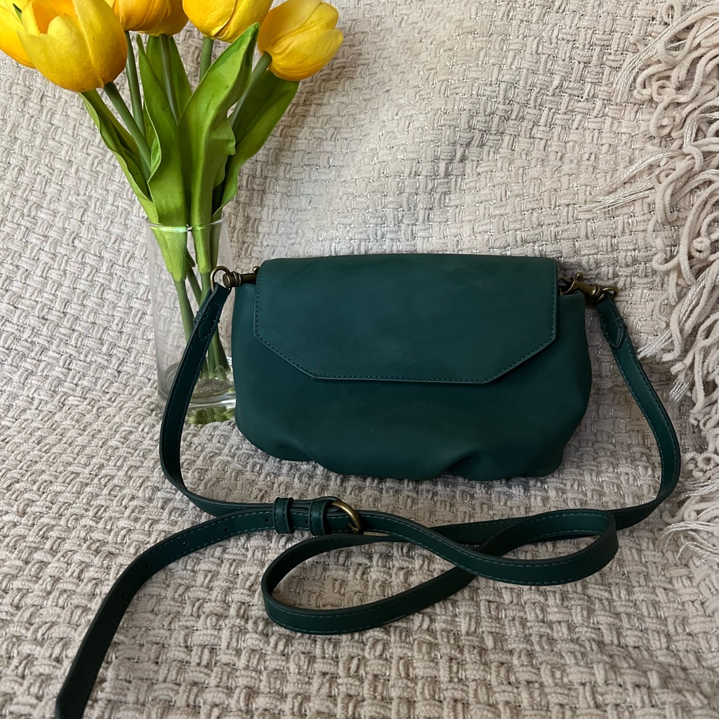 Dark Green Cross Bag